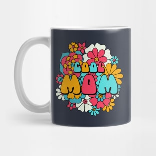 Cool mom and flowers Mug